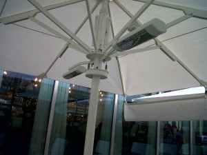 Heated Umbrellas & Parasols