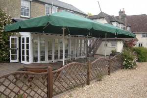 Green Pub Umbrellas