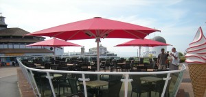 Titan Centre Pole Umbrella