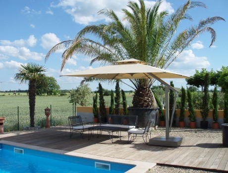 Toscana Large Garden Parasol
