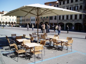 Magnum 4m x 4m commercial umbrella - Wells Umbrellas