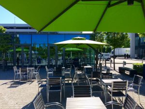4m Cantilever Giant Parasol - Wells Umbrellas