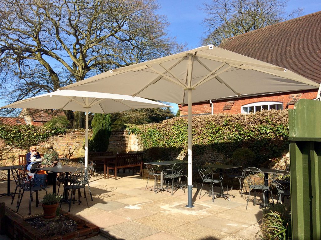 Large Cafe Garden Umbrella Garden Umbrellas For Cafe
