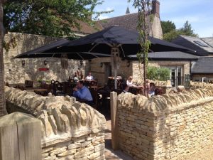 Heated Umbrellas For Courtyards