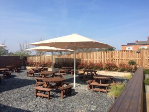 Big Garden Umbrella Hampshire