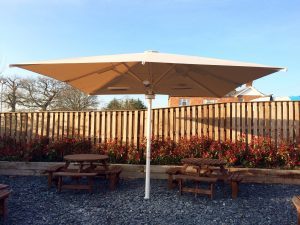 Large Heated Umbrellas Hampshire