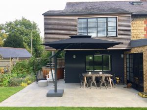 Commercial Grade Side Arm Cantilever Parasol