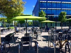Poggesi Side Arm Cantilever Commercial Umbrella - Hampshire