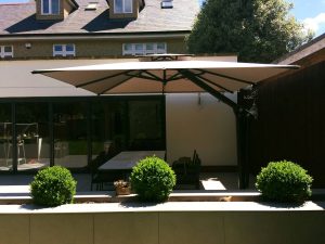 Side Arm Cantilever Shade Solution